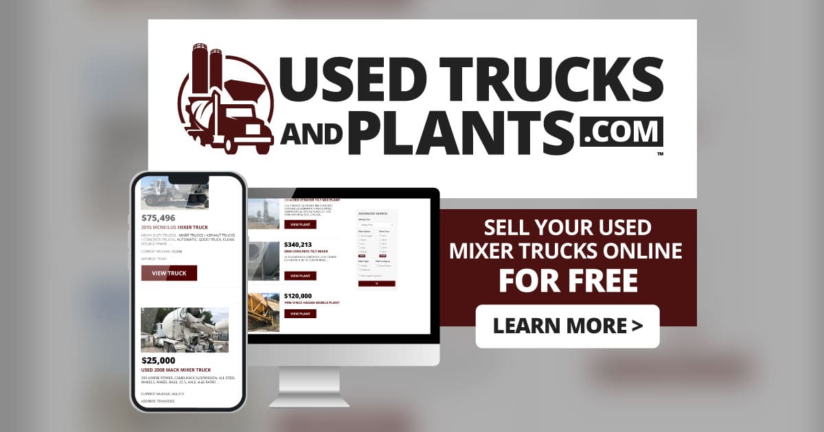 Used Mixer Trucks for Sale Used Trucks & Plants